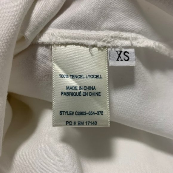 Cloth & Stone Lynden Chambray Split Back Top XS - Picture 11 of 11